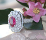 Magnificent Ruby Ring with Diamonds