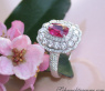 Magnificent Ruby Ring with Diamonds