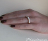Interesting Diamond Bamboo Ring