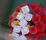 Precious Square Style Diamond Earrings