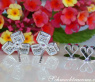 Precious Square Style Diamond Earrings