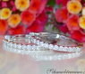Timeless Diamond Hoop Earrings in Whitegold 18k