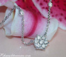 Exquisite Diamond Necklace in Whitegold 18k