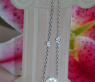 Exquisite Diamond Necklace in Whitegold 18k