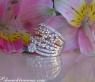 Multirow Diamond Ring in Whitegold and Rosegold