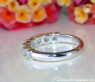 Stately Diamond Band in Whitegold