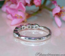 Delicate Diamond Band in Whitegold 18k