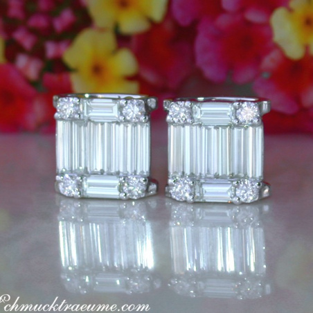 Unique Diamond Earrings of Finest Craftsmanship