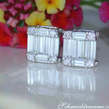 Unique Diamond Earrings of Finest Craftsmanship