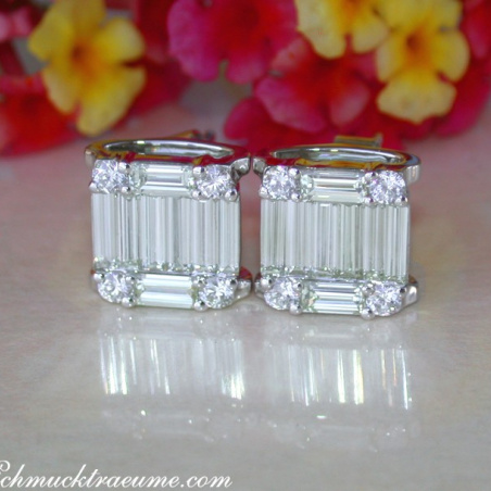 Unique Diamond Earrings of Finest Craftsmanship