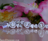 Diamanten Herz Armband in Weißgold 750