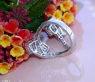 Extravagant Diamond Ring in Whitegold 18k