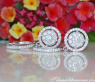Enchanting Diamond Earrings in Whitegold 18k