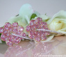 Magnificent Pink Sapphire Blossom Earrings