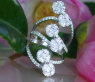 Unique Diamond Ring with Marquise & Princess Diamonds