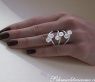 Unique Diamond Ring with Marquise & Princess Diamonds