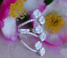 Unique Diamond Ring with Marquise & Princess Diamonds