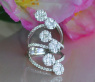 Unique Diamond Ring with Marquise & Princess Diamonds
