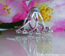 Unique Diamond Ring with Marquise & Princess Diamonds