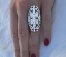 Opulent Marquise Style Diamond Ring