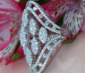 Opulent Marquise Style Diamond Ring