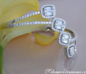 Unique Diamond Bangle with Baguette Diamonds