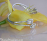 Unique Diamond Bangle with Baguette Diamonds