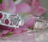Dreamlike Ruby Bangle with Diamonds