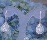 Timeless Diamond Pear Earrings