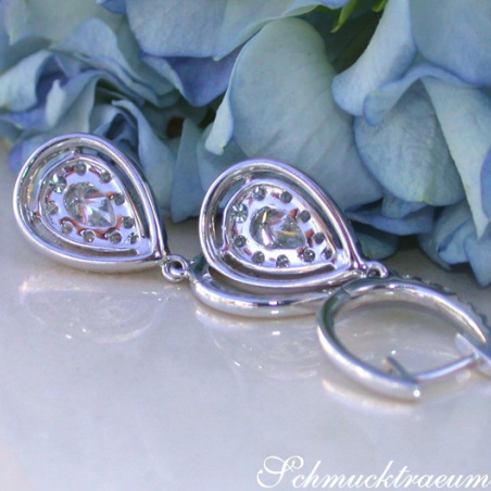 Timeless Diamond Pear Earrings