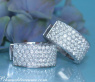 Timeless Diamond Earrings in Whitegold 18k