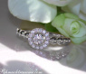 Delicate Diamond Ring (Ball Style)