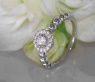 Delicate Diamond Ring (Ball Style)