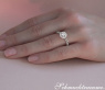 Delicate Diamond Ring (Ball Style)