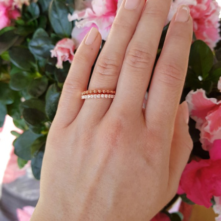 Picture Perfect Diamond Band (Ball Style)