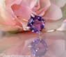 Enchanting Amethyst Ring with Diamonds