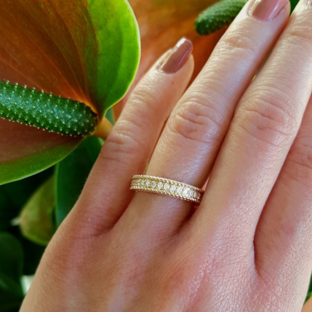 Pretty Diamond Rope Band