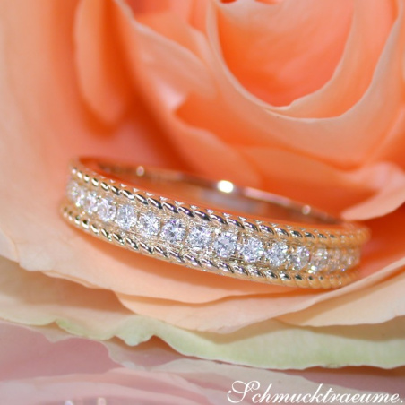 Pretty Diamond Rope Band