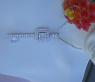 Magnificent Diamond Key Pendant