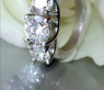 Tremendous Three Solitaire Diamond Ring