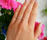 Cute Diamond Eternity Ring in White gold 14k