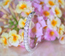 Cute Diamond Eternity Ring in White gold 14k