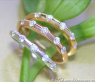 Three exquisite diamonds rings