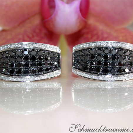 Timeless Black Diamond Earrings