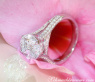Exquisite "Illusion Design" Diamond Ring