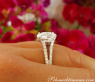 Exquisite "Illusion Design" Diamond Ring