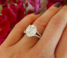 Exquisite "Illusion Design" Diamond Ring