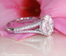 Exquisite "Illusion Design" Diamond Ring