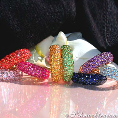 Precious Ruby Pave Ring