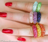 Precious Ruby Pave Ring